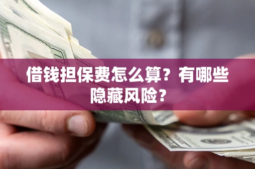 济南借钱担保费怎么算？有哪些隐藏风险？