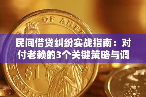 济南民间借贷纠纷实战指南：对付老赖的3个关键策略与调解盲区解析