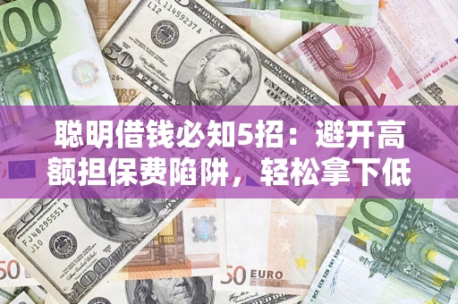 济南聪明借钱必知5招：避开高额担保费陷阱，轻松拿下低息贷款